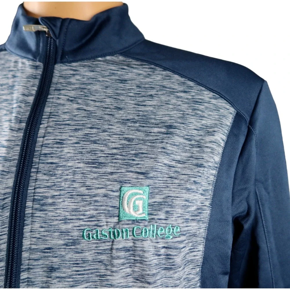 Gaston College Track Jacket Size S‎ Rhinos Dallas NC Adidas